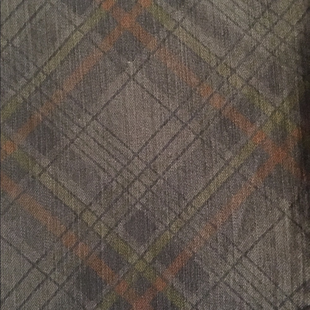 Prana Faded Black Plaid Ankle Zip Skinny Jeans - Picture 3 of 4